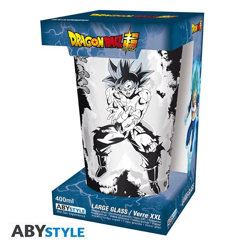 Preview: Goku / Vegeta - großes 400 ml Glas - Dragon Ball - AbyStyle