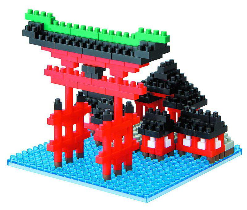 Preview: Großer Torii des Itsukushima Schreins - Nanoblock Sights Series