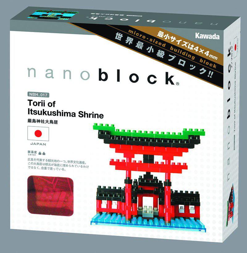 Preview: Großer Torii des Itsukushima Schreins - Nanoblock Sights Series