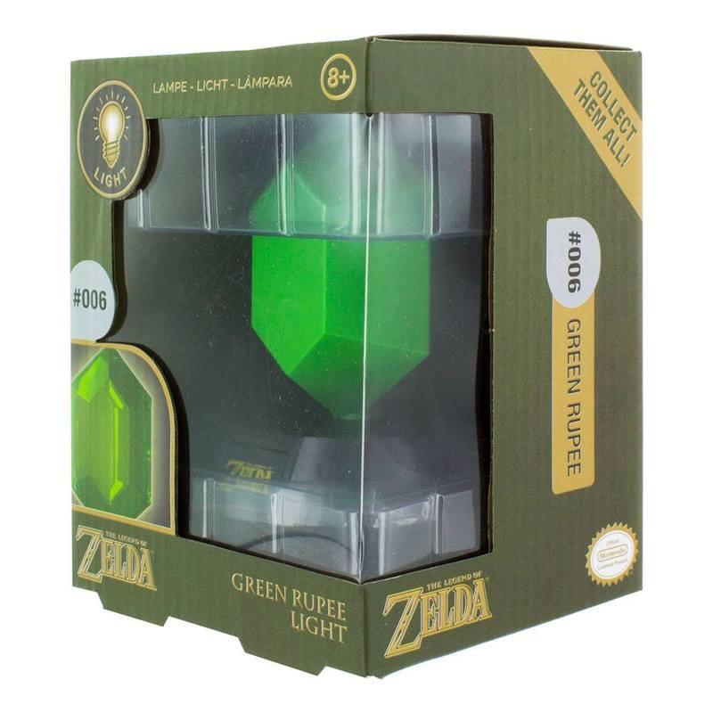 Preview: Grüner Rubin - Legend of Zelda 3D Lampe