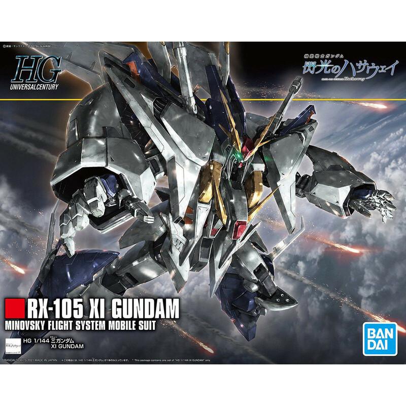 Preview: RX-105 Xi Gundam - HGUC 1/144 - Modelkit - Bandai Spirits