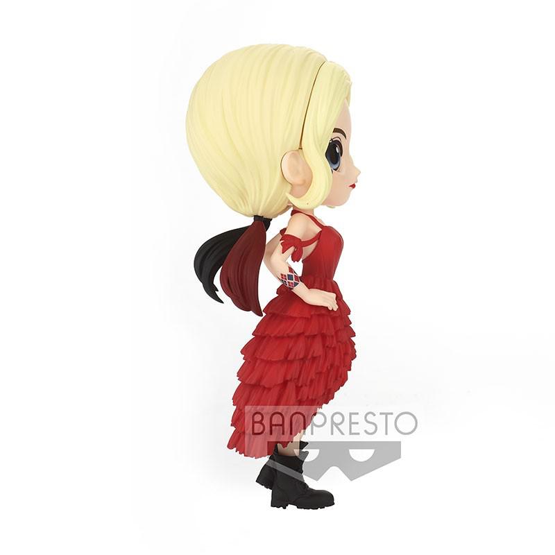 Preview: Harley Quinn (A) - Flamenco Kleid Rot - Suicide Squad Q Posket - Banpresto