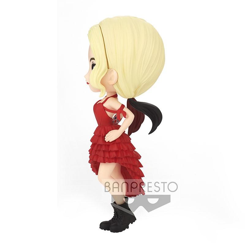 Preview: Harley Quinn (A) - Flamenco Kleid Rot - Suicide Squad Q Posket - Banpresto