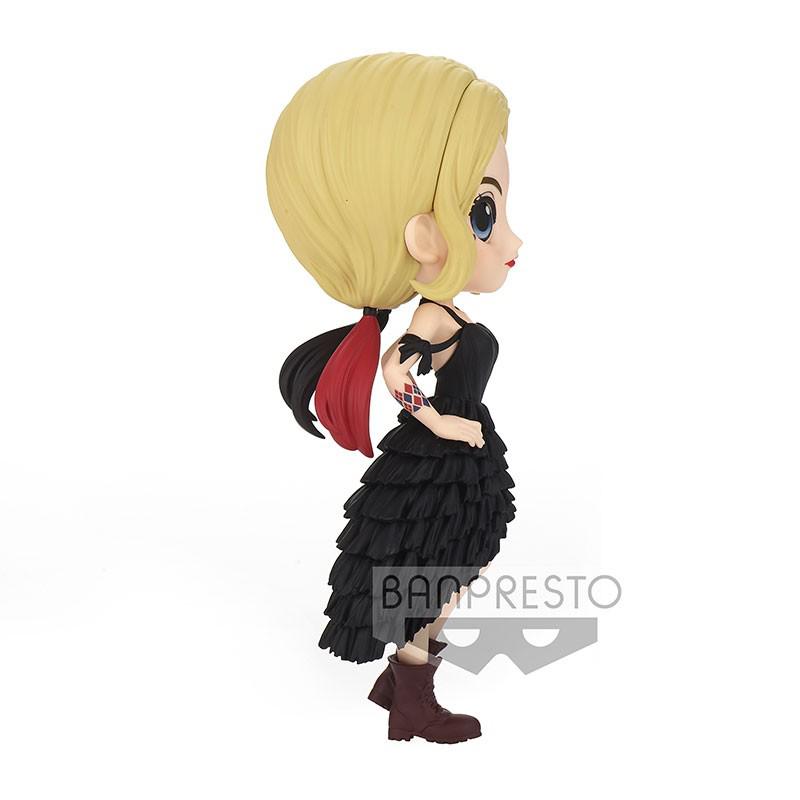 Preview: Harley Quinn (B) - Flamenco Kleid Schwarz - Suicide Squad Q Posket - Banpresto