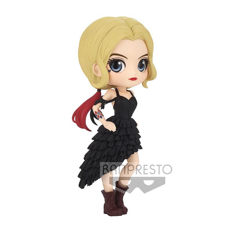 Preview: Harley Quinn (B) - Flamenco Kleid Schwarz - Suicide Squad Q Posket - Banpresto