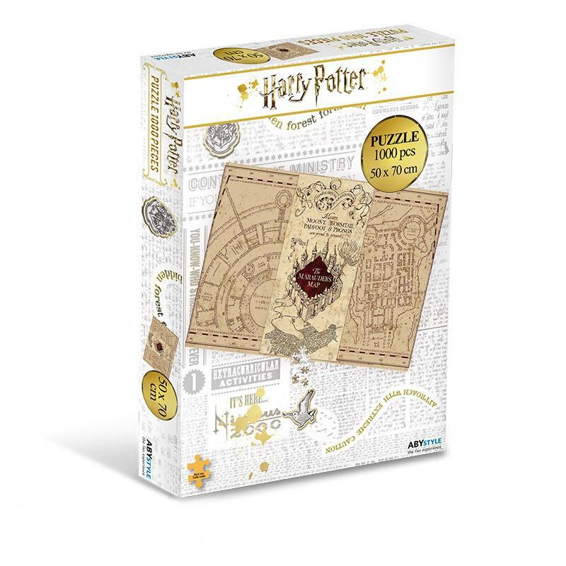 Preview: Harry Potter Puzzle - Marauder's Map (1000 Teile)