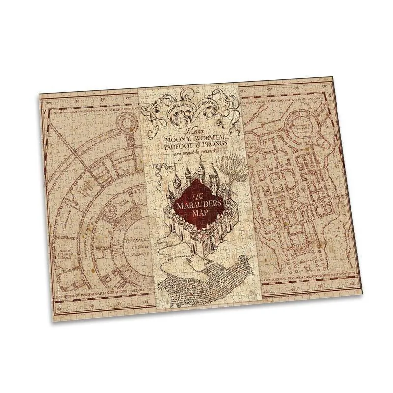 Preview: Harry Potter Puzzle - Marauder's Map (1000 Teile)