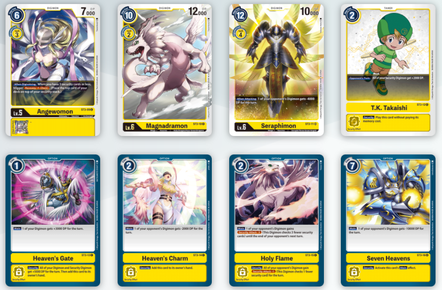 Preview: Heaven's Yellow - Digimon Card Game Starter Deck - Englisch