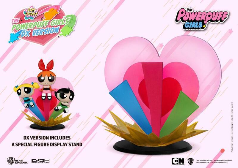 Preview: Blossom, Bubbles & Buttercup - Deluxe - Powerpuff Girls Dynamic 8ction Heroes - Beast Kingdom Toys