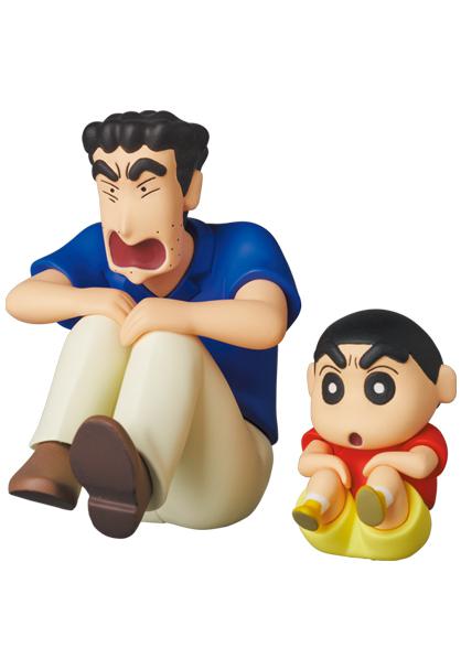 Preview: Hiroshi & Shinnosuke / Shin-chan Nohara - Crayon Shin-chan - Medicom Toy