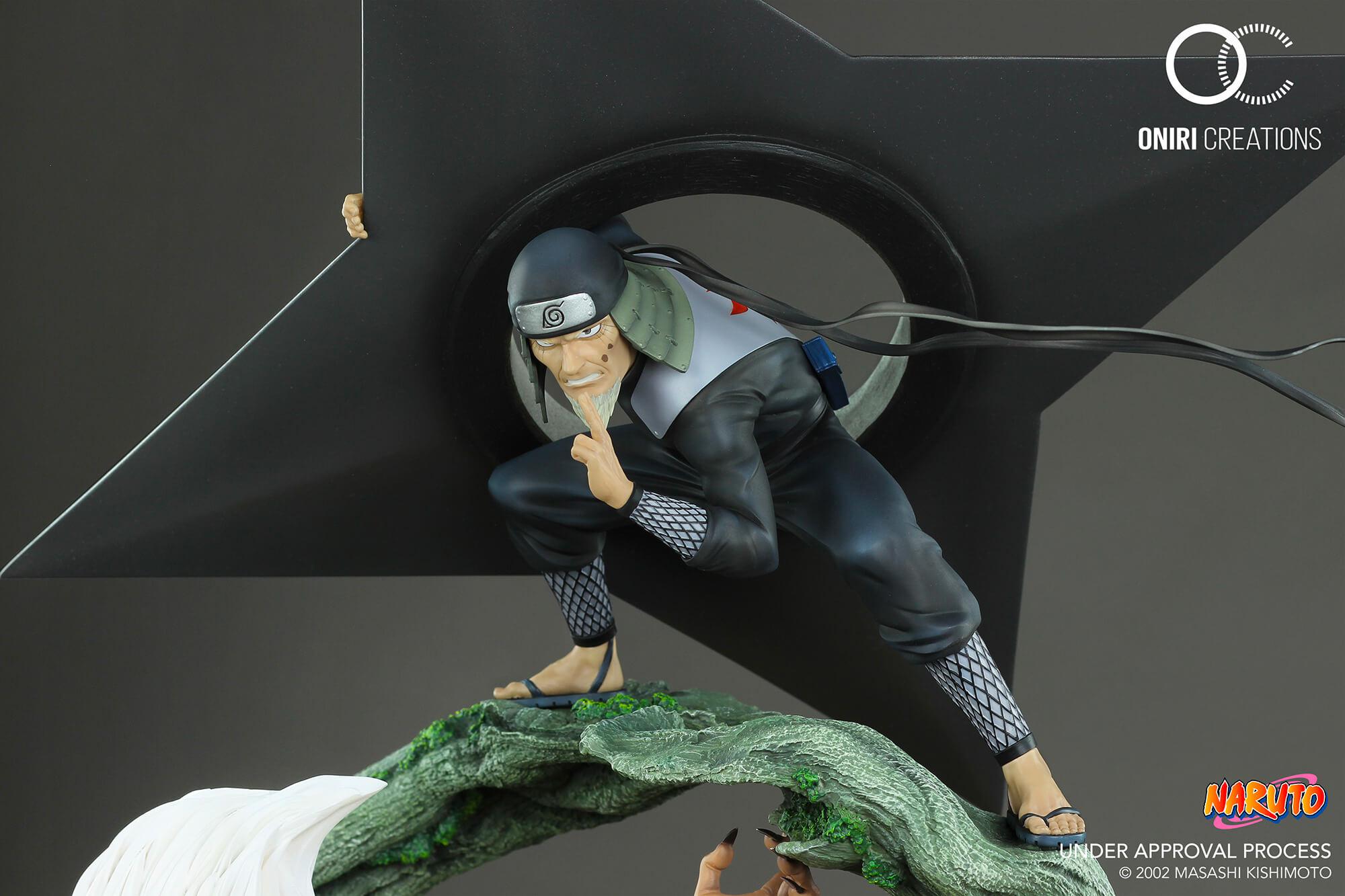 Preview: Hiruzen Sarutobi und Enma - Sandaime Hokage - the last fight - Oniri Creations