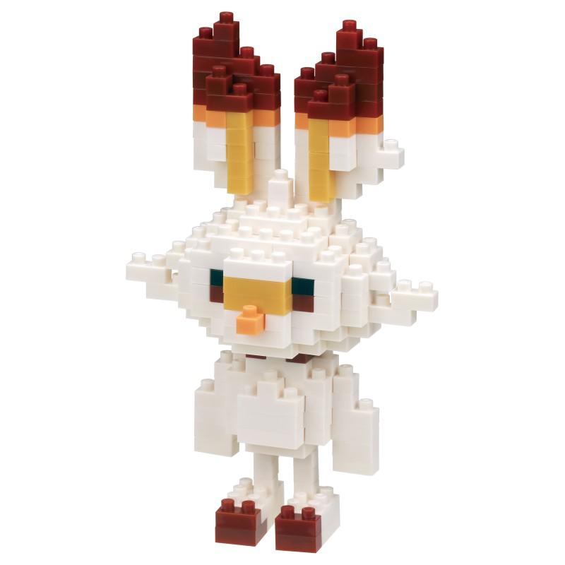 Preview: Hopplo Scorbunny Flambino - Pokemon // Mini series NANOBLOCK