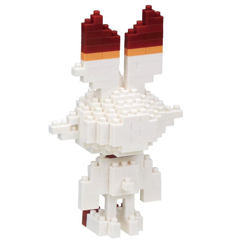 Preview: Hopplo Scorbunny Flambino - Pokemon // Mini series NANOBLOCK