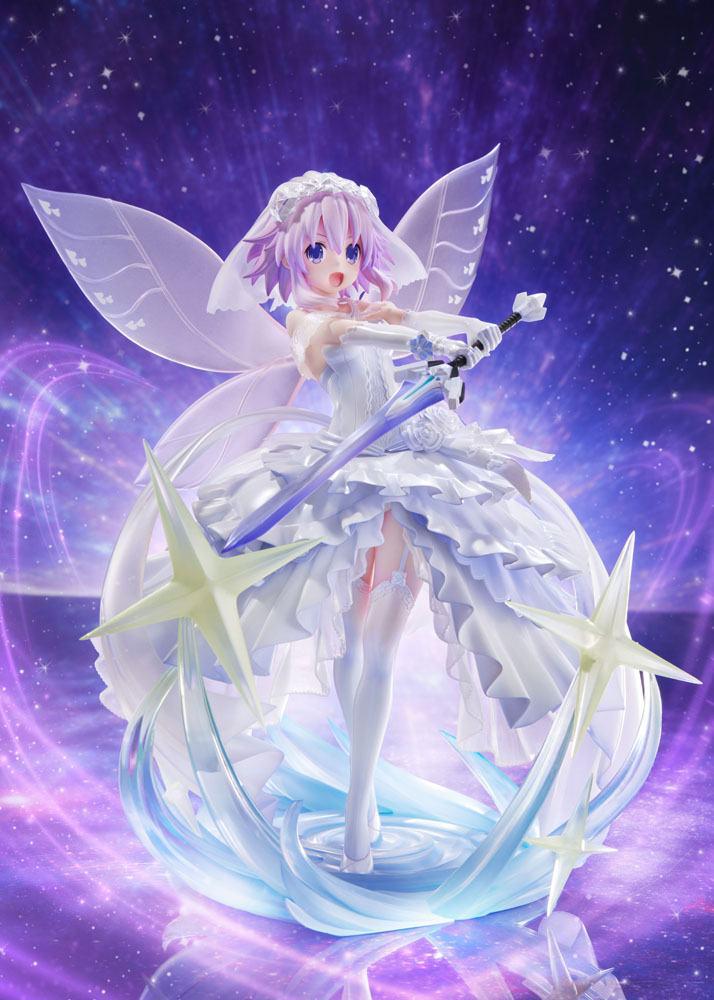 Preview: Neptune - Hyperdimension Neptunia - Statue 1/7 - Little Purple Ver. - Broccoli