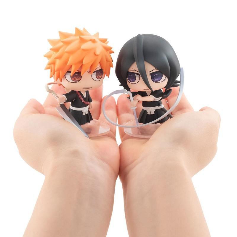 Preview: Ichigo Kurosaki und Rukia Kuchiki - Bleach Chimi Mega Buddy Doppelpack - Megahouse