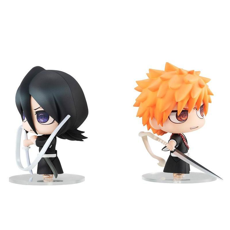 Preview: Ichigo Kurosaki und Rukia Kuchiki - Bleach Chimi Mega Buddy Doppelpack - Megahouse