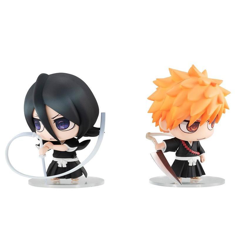 Preview: Ichigo Kurosaki und Rukia Kuchiki - Bleach Chimi Mega Buddy Doppelpack - Megahouse