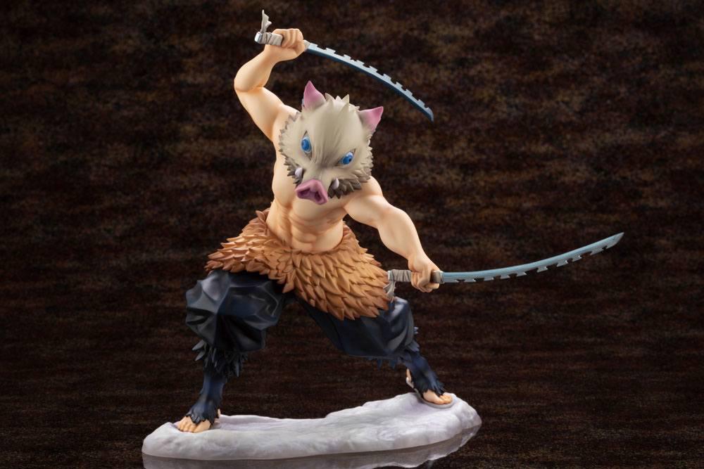 Preview: Inosuke Hashibira mit Extra-Kopf - ARTFXJ - Kotobukiya