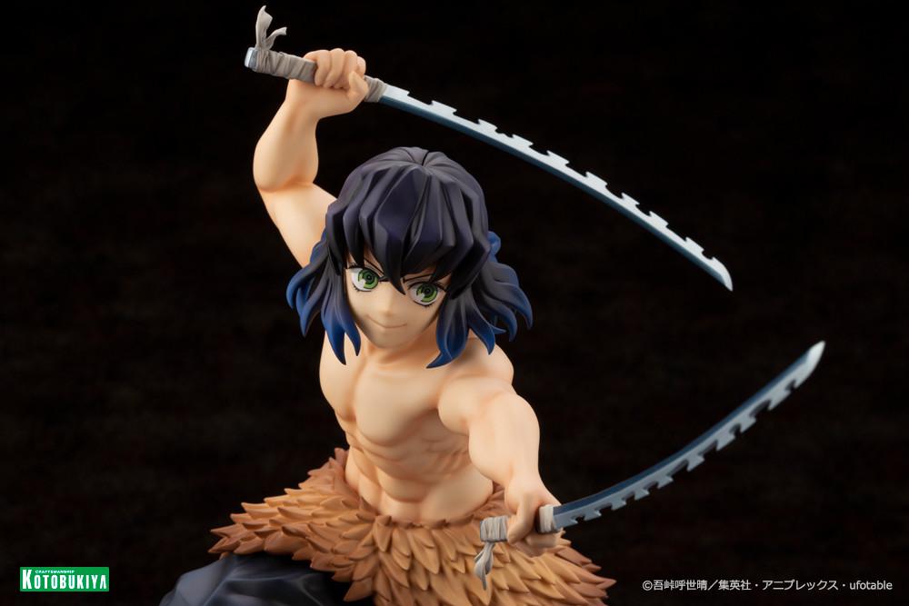 Preview: Inosuke Hashibira mit Extra-Kopf - ARTFXJ - Kotobukiya