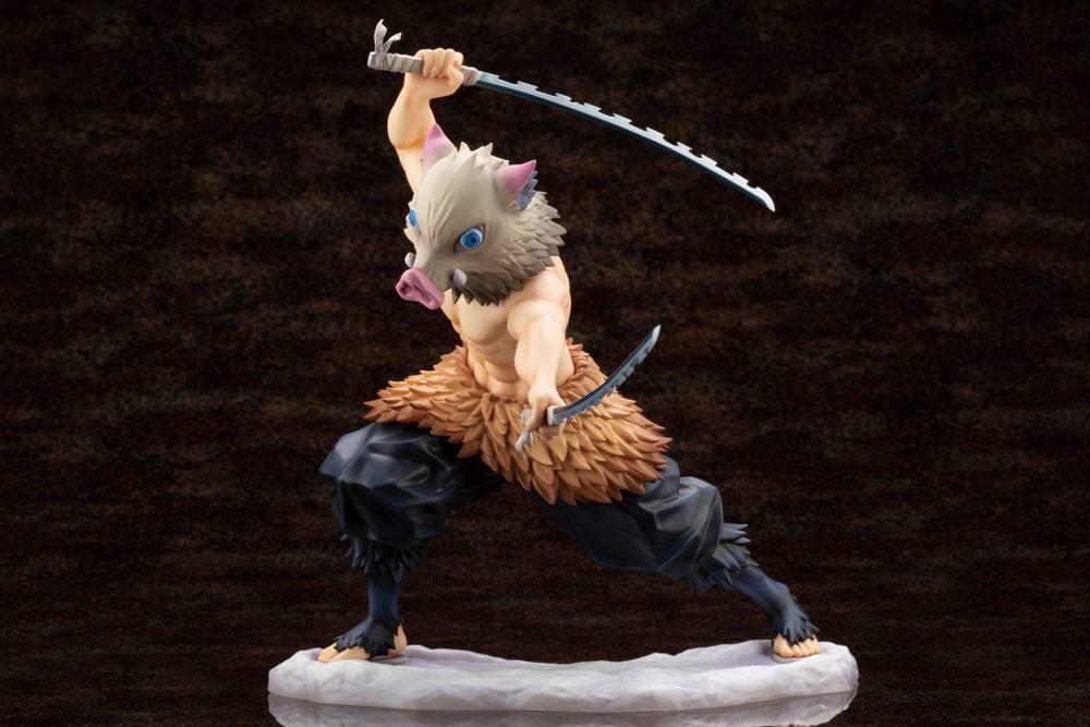 Preview: Inosuke Hashibira mit Extra-Kopf - ARTFXJ - Kotobukiya