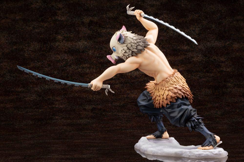 Preview: Inosuke Hashibira mit Extra-Kopf - ARTFXJ - Kotobukiya