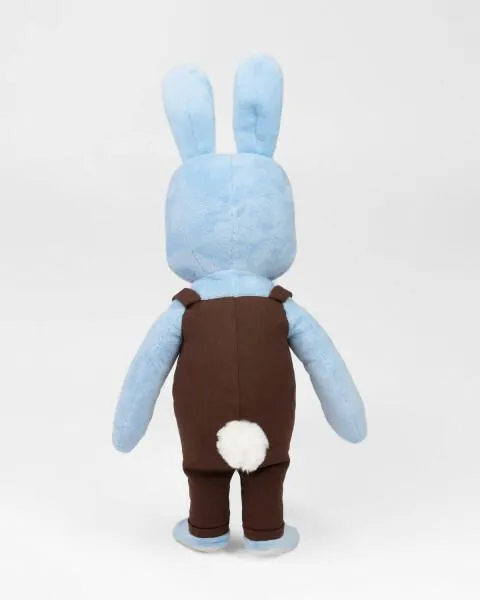 Preview: Robbie the Rabbit mit Sound - blue version - Silent Hill Plüschfigur - ItemLab