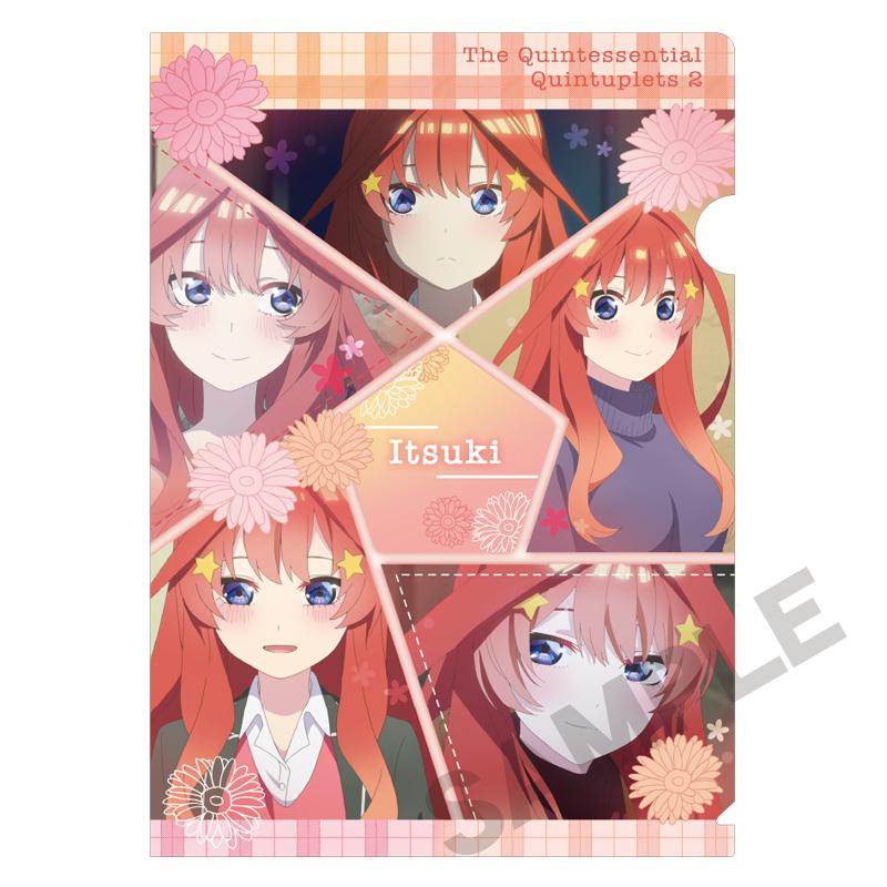 Preview: Itsuki Scenes - The Quintessential Quintuplets Season 2 - Clear File / Aktenhülle A4 -  Crux