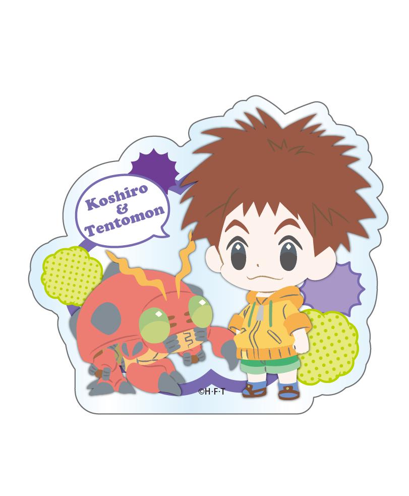 Preview: Izzy / Koshiro & Tentomon - Digimon Adventure - Acrylanhänger / Acrylaufsteller - Bellfine