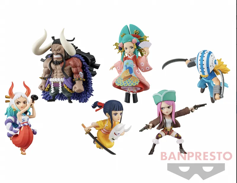 Preview: Jewelry Bonney - One Piece: Wano Kuni - WCF Minifigur (WT100 Memorial Eiichiro Oda Draws a Great Pirate Hyakukei 8) - Banpresto