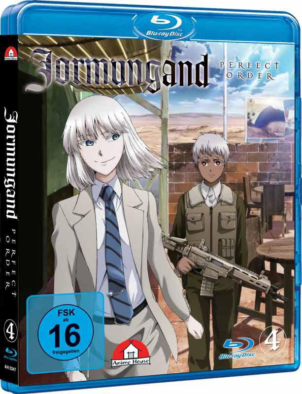 Preview: Jormungand Special Bundle: Blu-Ray Vol. 1-4 mit Schuber und T-Shirt