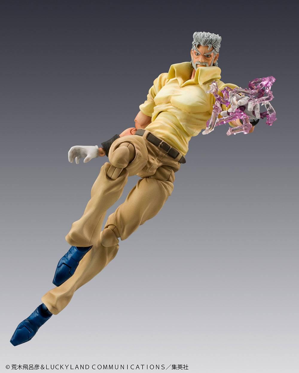 Preview: Joseph Joestar und Iggy - Super Action Action Figure - Medicos