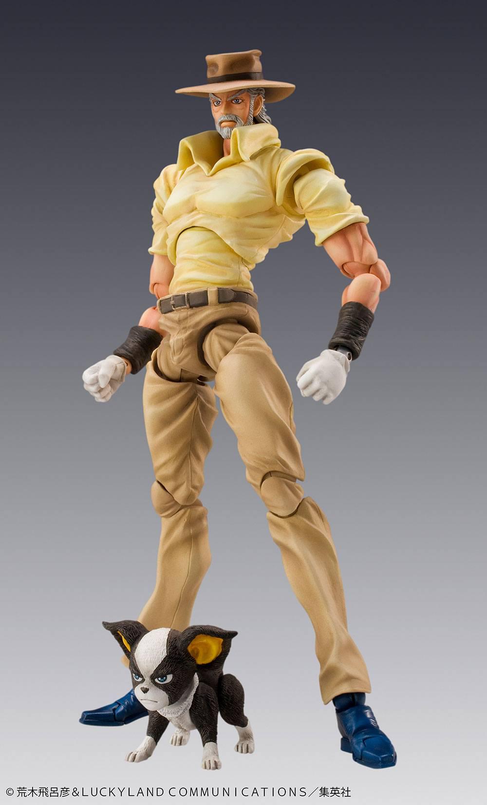 Preview: Joseph Joestar und Iggy - Super Action Action Figure - Medicos