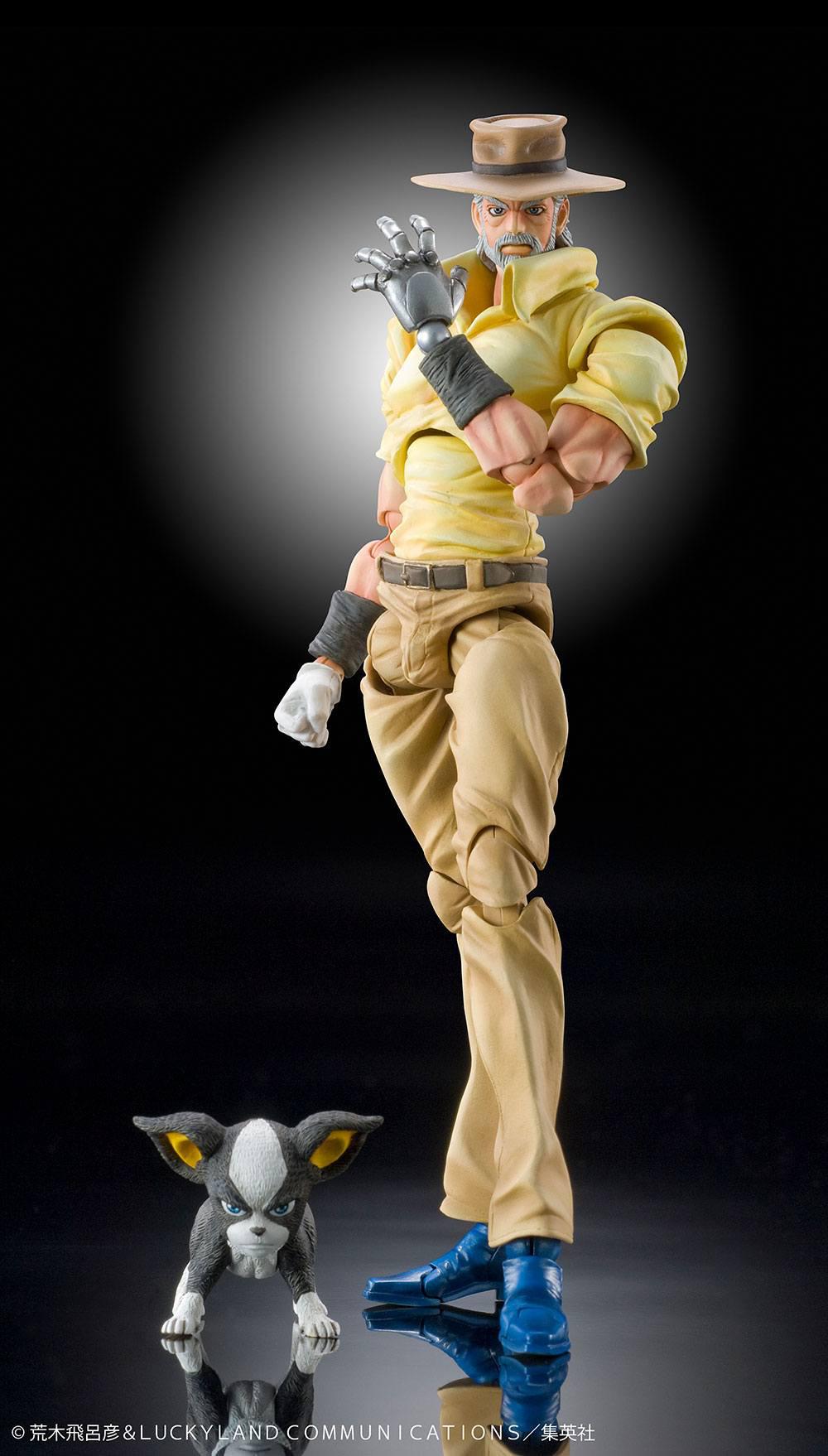 Preview: Joseph Joestar und Iggy - Super Action Action Figure - Medicos