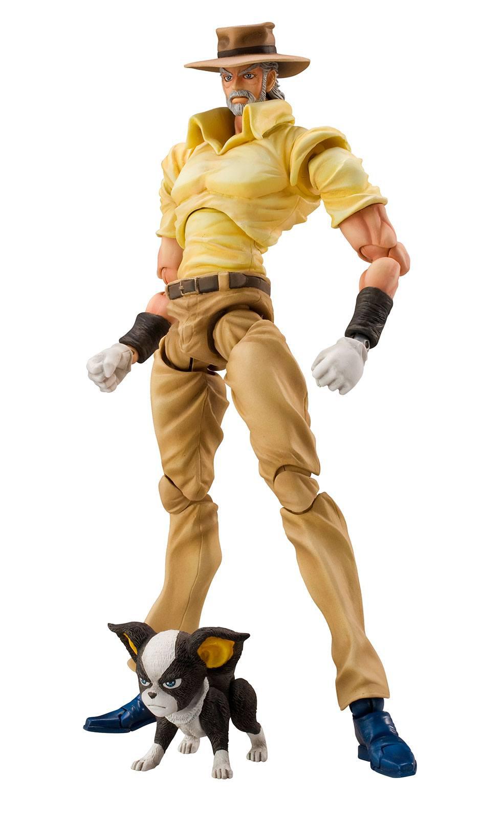 Preview: Joseph Joestar und Iggy - Super Action Action Figure - Medicos