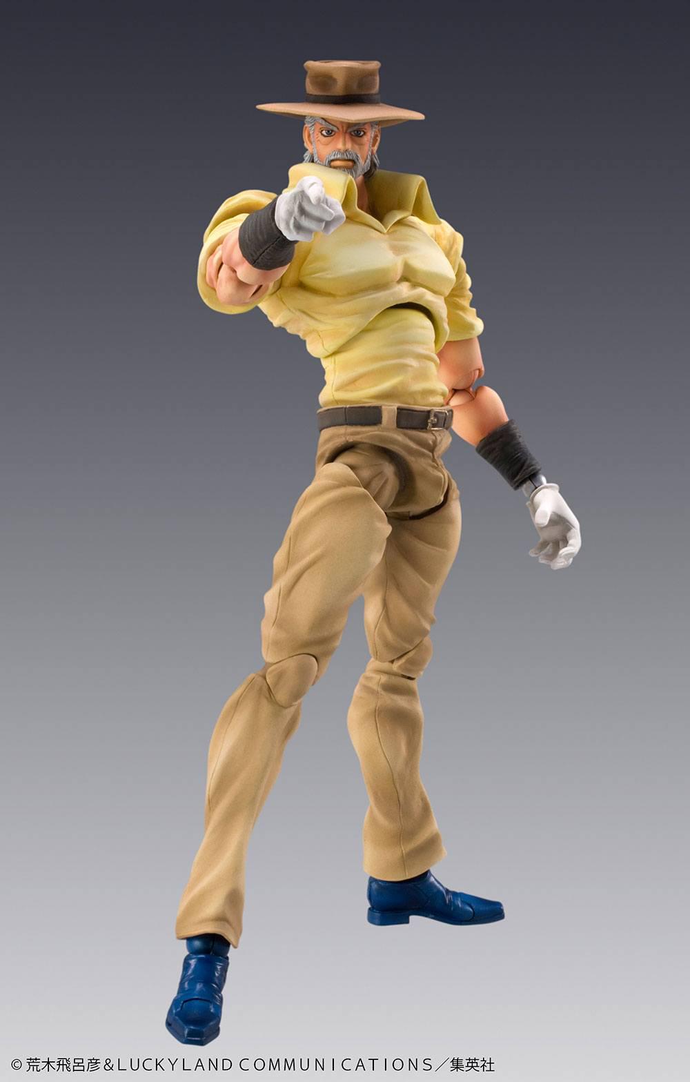 Preview: Joseph Joestar und Iggy - Super Action Action Figure - Medicos