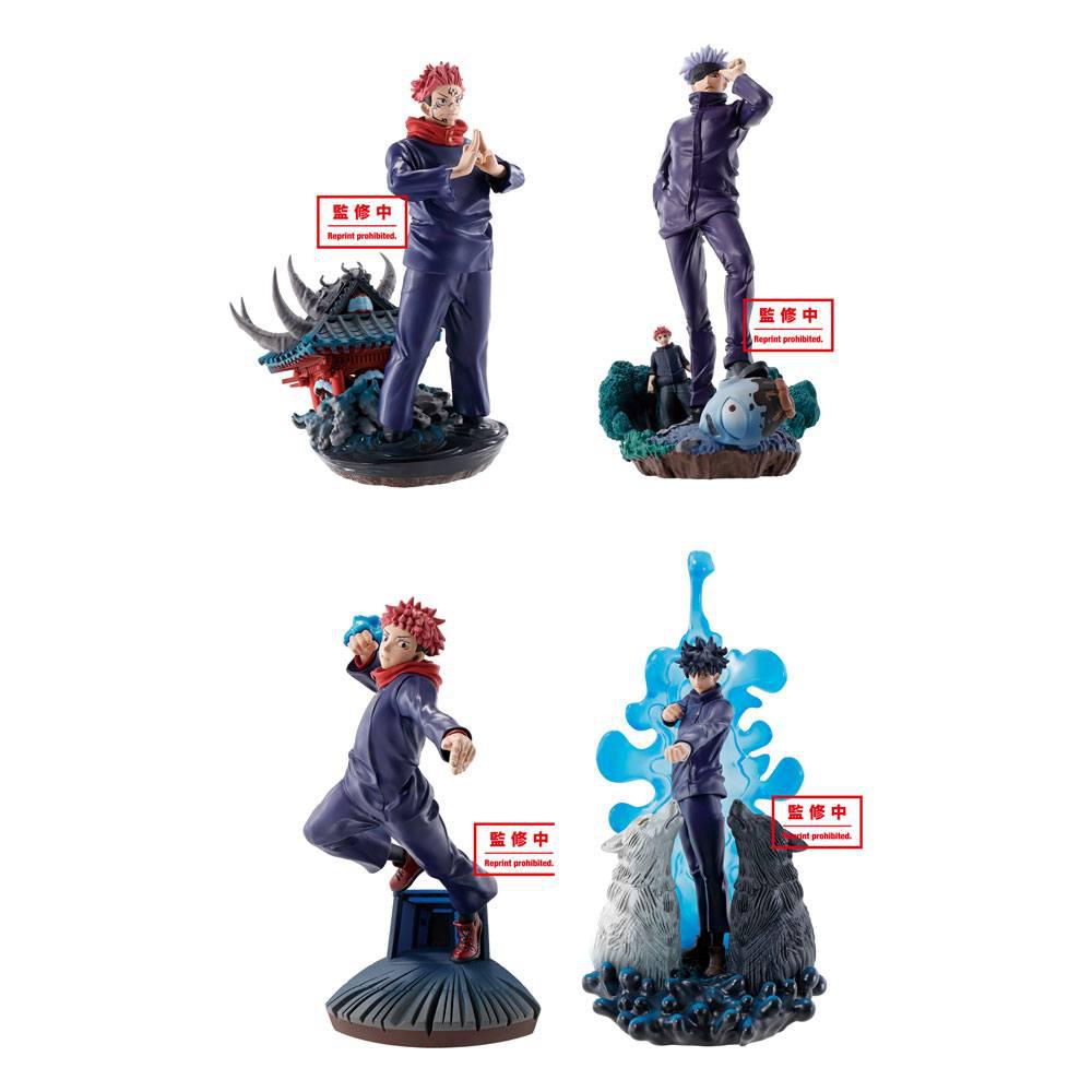 Preview: Set - Jujutsu Kaisen Petitrama Series - Megahouse (4 Figuren)