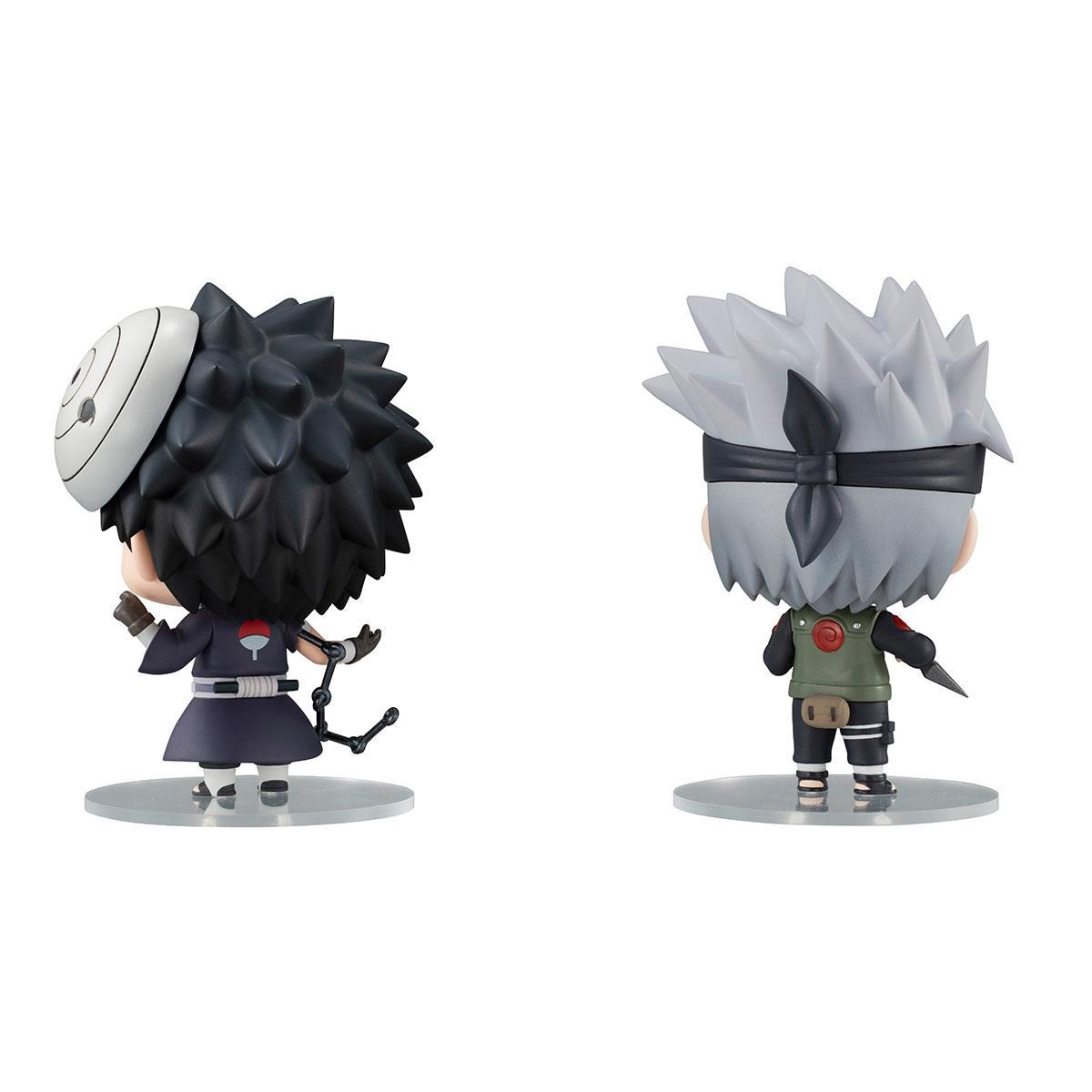 Preview: Kakashi Hatake und Obito Uchiha - Naruto Ninkai Taisen Set Chimi Mega Buddy Doppelpack - Megahouse