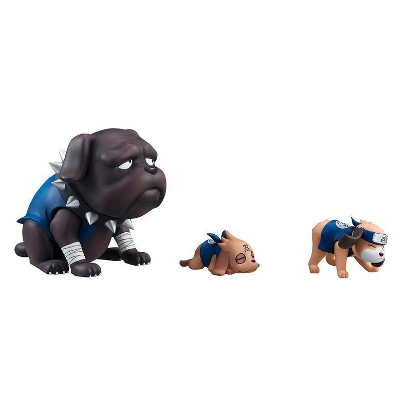 Preview: Kakashi und Ninken Ninja Dogs - G.E.M. Series (9 Figuren)