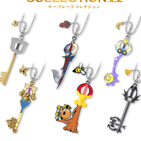 Preview: Keyblade Collection 2 - Kingdom Hearts - Anhänger 6er Set - Square Enix