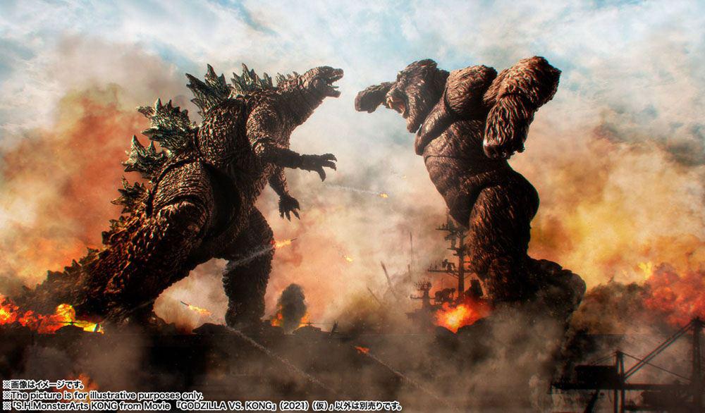 Preview: King Kong - Godzilla vs. Kong 2021 - S.H. MonsterArts - Bandai Spirits