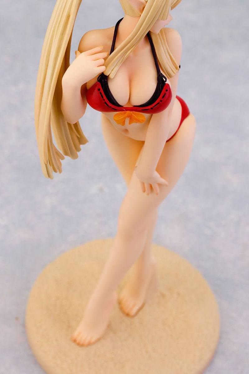 Preview: Kirika Towa Alma - Crimson Swimsuit -  Shining Beach Heroines