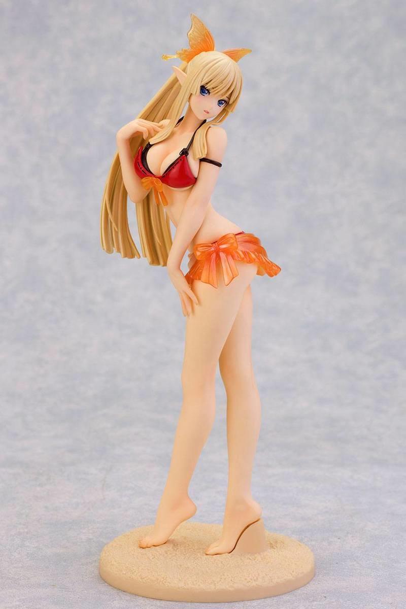 Preview: Kirika Towa Alma - Crimson Swimsuit -  Shining Beach Heroines