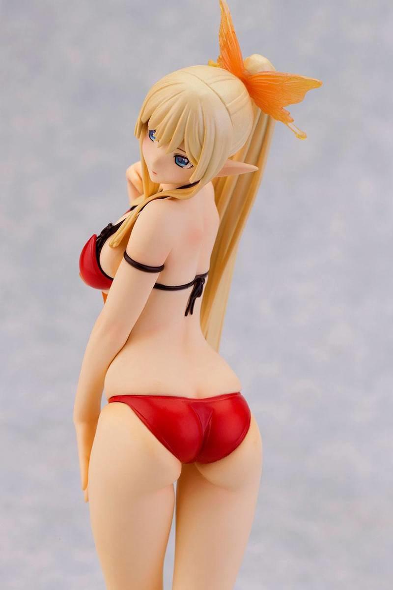 Preview: Kirika Towa Alma - Crimson Swimsuit -  Shining Beach Heroines