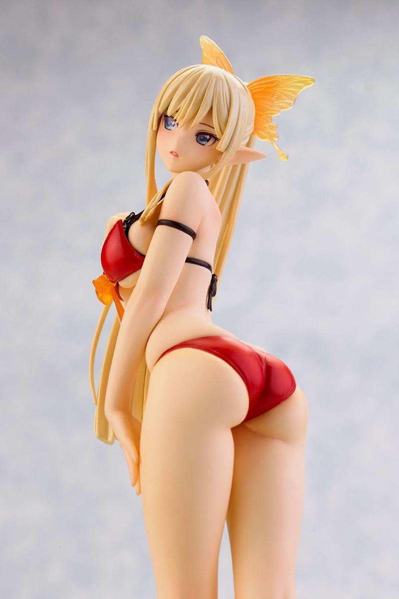 Preview: Kirika Towa Alma - Crimson Swimsuit -  Shining Beach Heroines