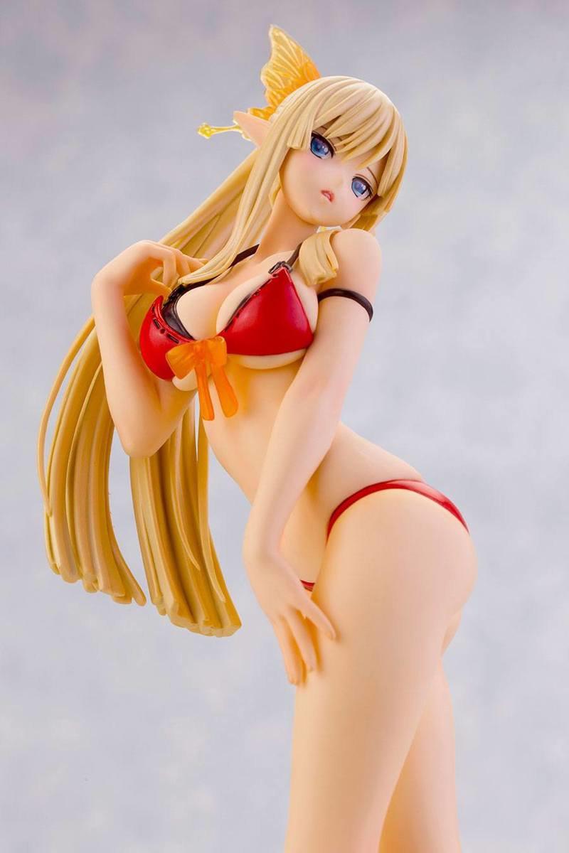 Preview: Kirika Towa Alma - Crimson Swimsuit -  Shining Beach Heroines