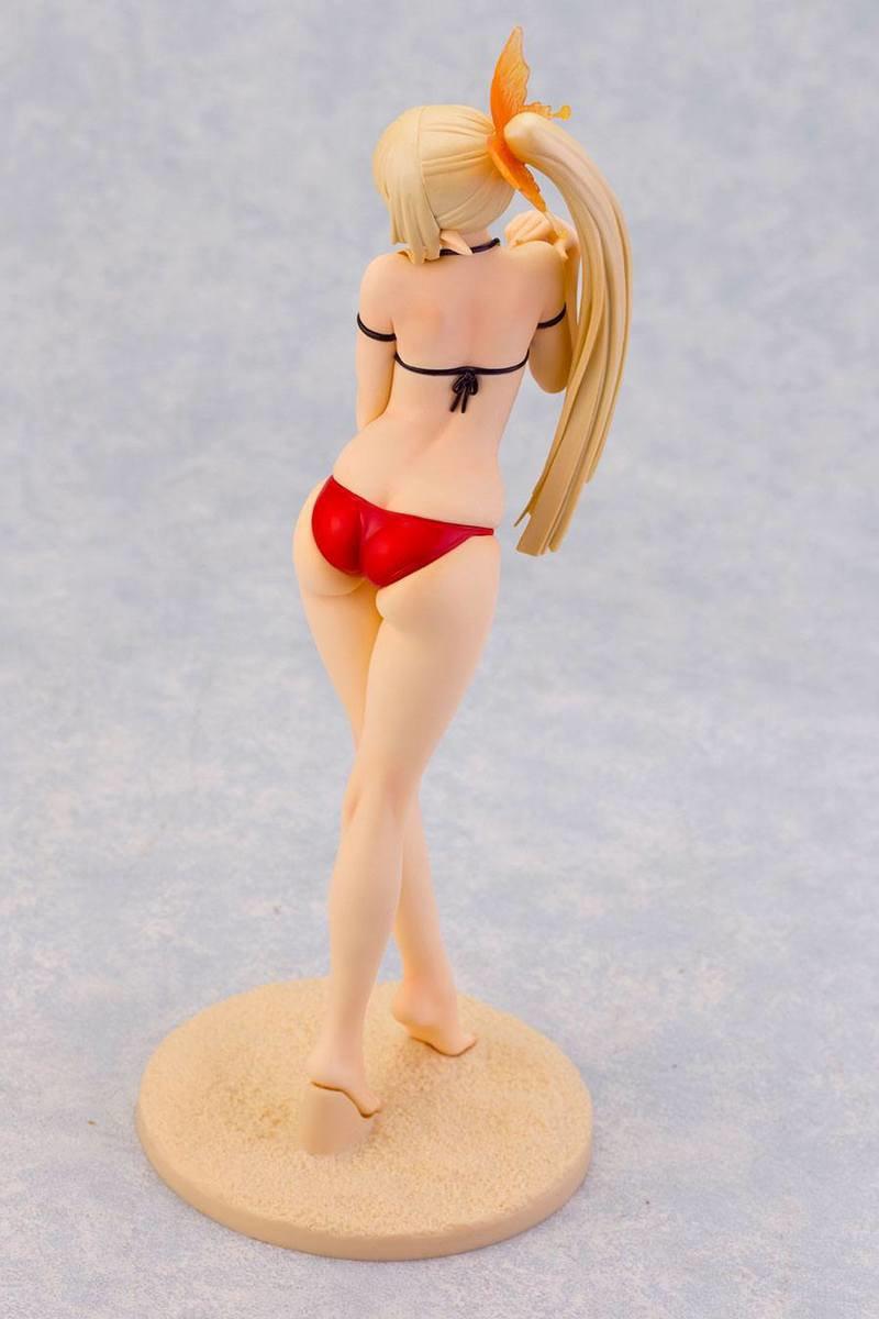 Preview: Kirika Towa Alma - Crimson Swimsuit -  Shining Beach Heroines