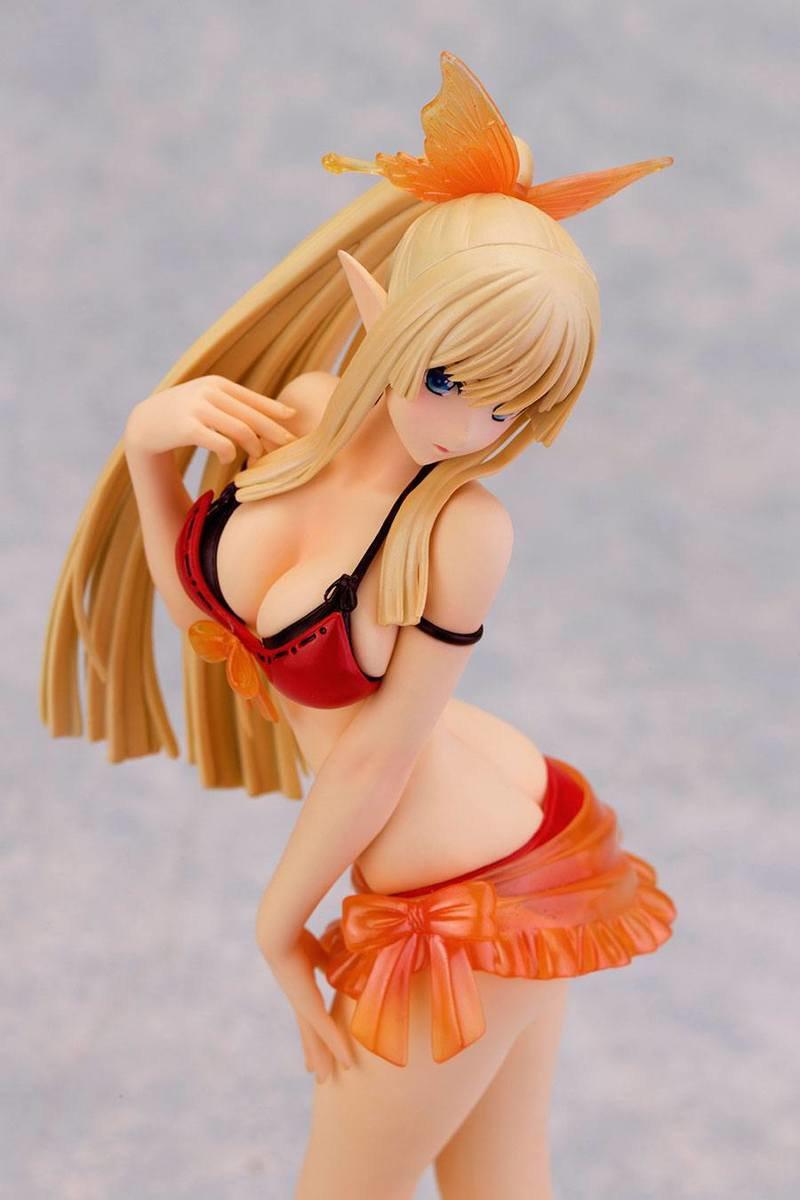 Preview: Kirika Towa Alma - Crimson Swimsuit -  Shining Beach Heroines