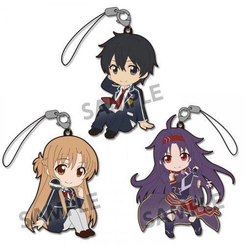 Preview: Kirito, Asuna und Yuuki - Pic-Lil Anhänger Set