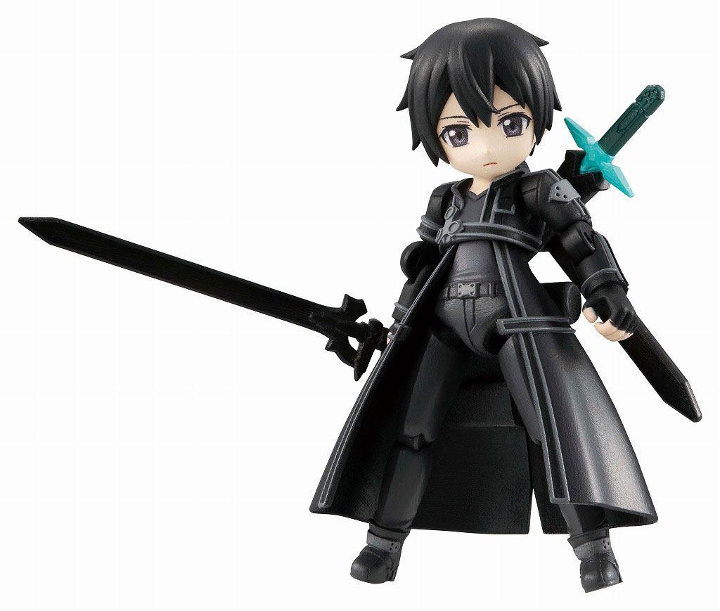 Preview: Kirito - Sword Art Online - Desktop Army Actionfigur - Megahouse - Neuauflage