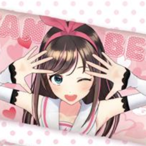 Preview: Kizuna AI  (Aitan Beam Version) - Mini Dakimakura (85 cm) - Taito